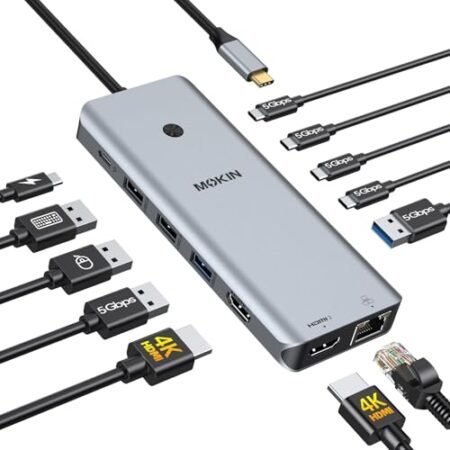 MOKiN RJ45 Laptop Docking Station In-Depth Review: Is It Worth the Money?