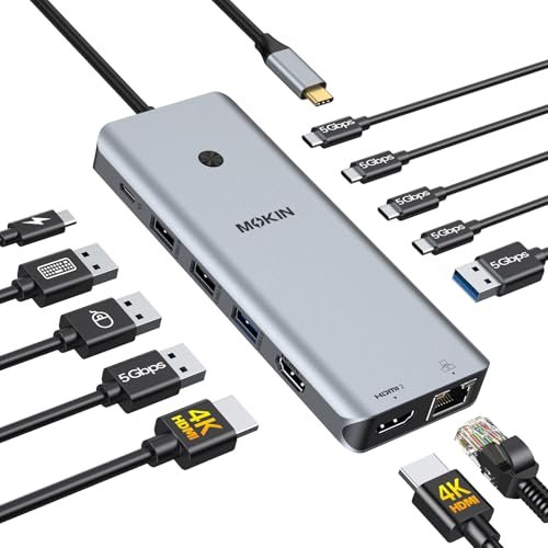 MOKiN RJ45 Laptop Docking Station In-Depth Review: Is It Worth the Money?
