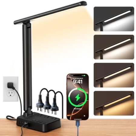 Sompaty 2800K LED Desk Lamp with Power Strip Definitive Review: Is It Worth Buying?