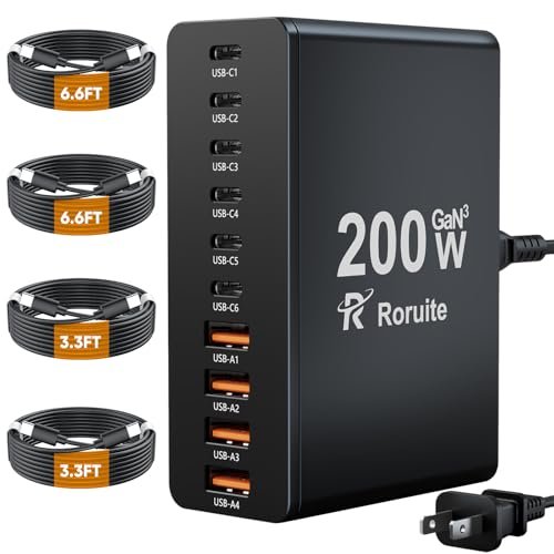 Roruite 200W 10-Port Charging Station Full Review: Is It Worth the Money?