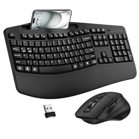 EDJO Full-Size Wave Keys Ergonomic Keyboard and Mouse Combo Complete Review: Is It a Good Deal?