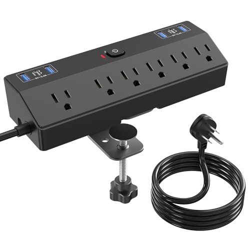 JXGUCAT 40W 6-Foot Desk Clamp Power Strip Full Review: Is It Worth the Money?