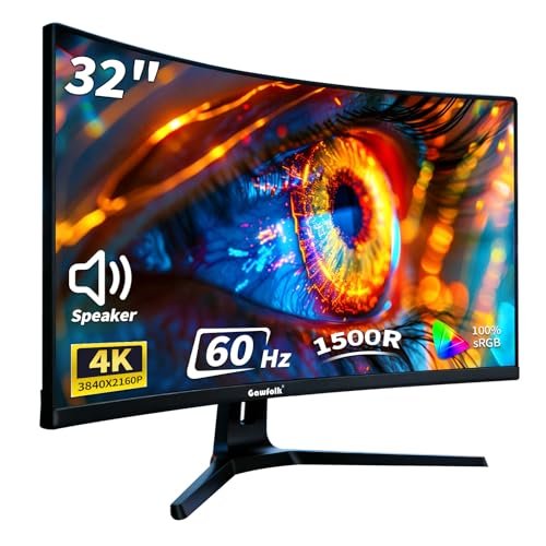 Gawfolk 3840X2160 32-Inch 4K Curved Monitor Full Review: Is It Good Value?