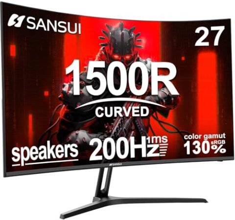 SANSUI 200HZ 27-Inch Curved Gaming Monitor Definitive Review: Our Honest Opinion