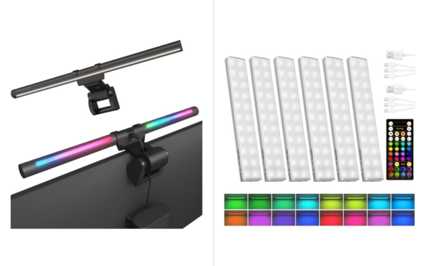 Colorpanda Monitor Light Bar vs EZVALO Under Cabinet Lighting: Is It Worth the Money?